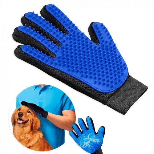 Luva Removedora de Pelos PawPure - Escova Massageadora para Cães e Gatos