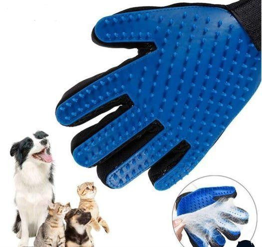 Luva Removedora de Pelos PawPure - Escova Massageadora para Cães e Gatos